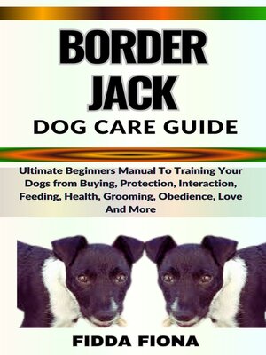 cover image of BORDER JACK DOG CARE GUIDE
